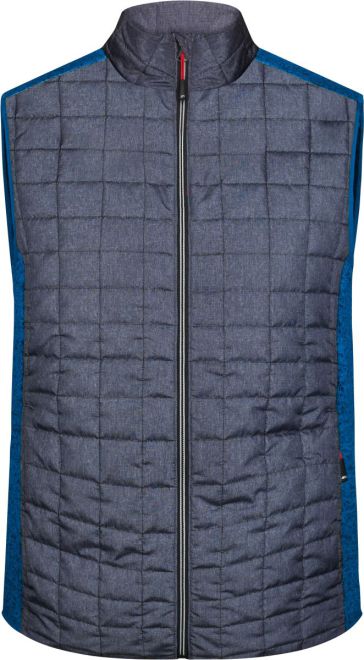 Herren Hybrid Strickfleece Gilet