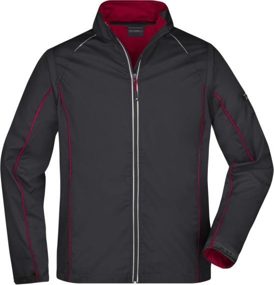 Herren Softshell Jacke mit abnehmbaren Ärmeln