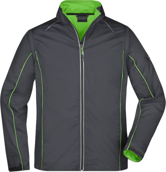 Herren Softshell Jacke mit abnehmbaren Ärmeln