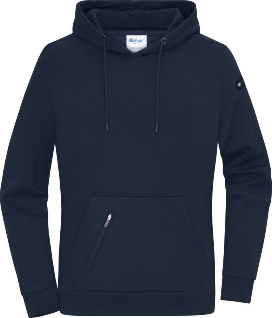 Damen Interlock Kapuzen Sweater