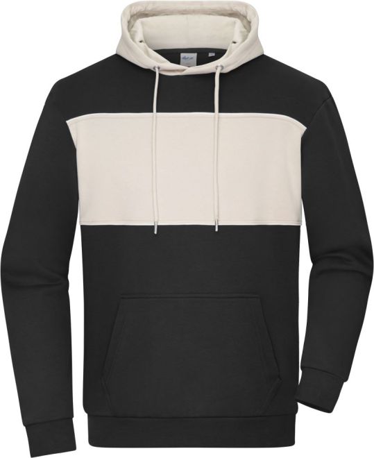 Bio Kapuzen Sweater "Colour-Block"