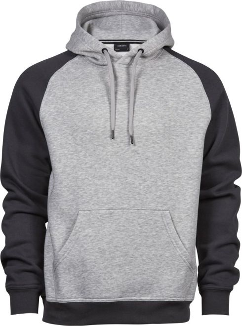 Herren Kapuzen Sweatshirt 2-farbig
