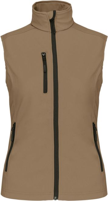 Damen 3-Lagen Softshell Gilet
