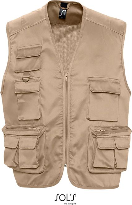 Unisex Safari Gilet