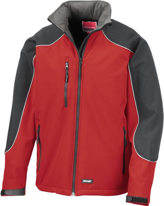 3-Lagen Kapuzen Softshell Jacke "Ice Fell"
