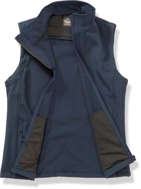 Damen 2-Lagen Softshell Gilet "Printable"
