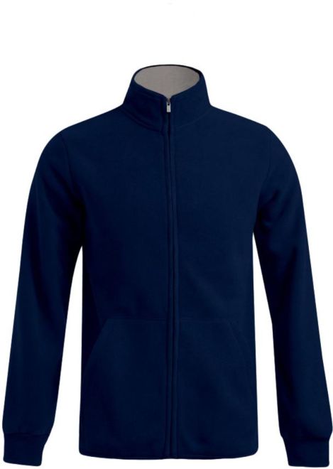 Herren Double Fleece Jacke