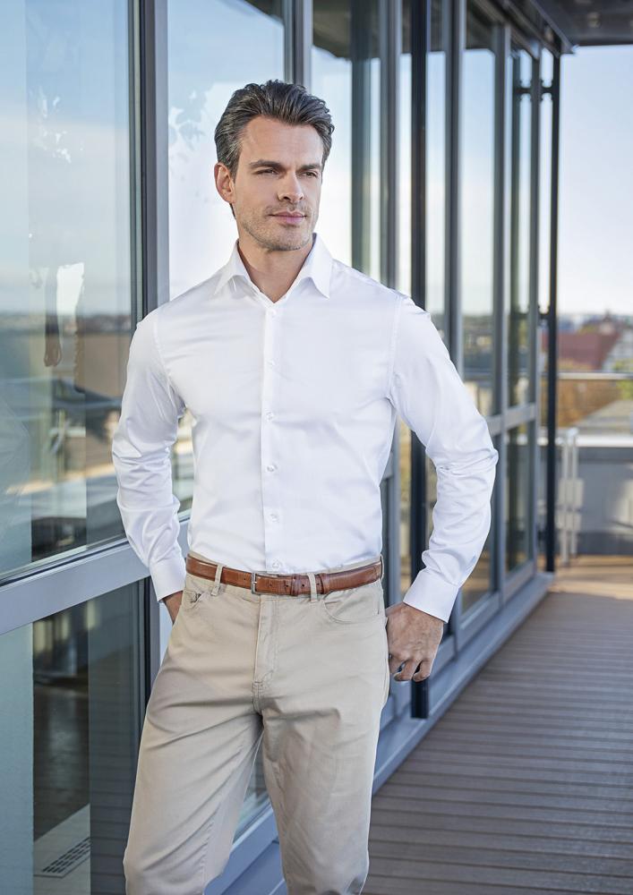 Herrenhemd Slim-Fit Langarm  |  Art. Nr. BM 11