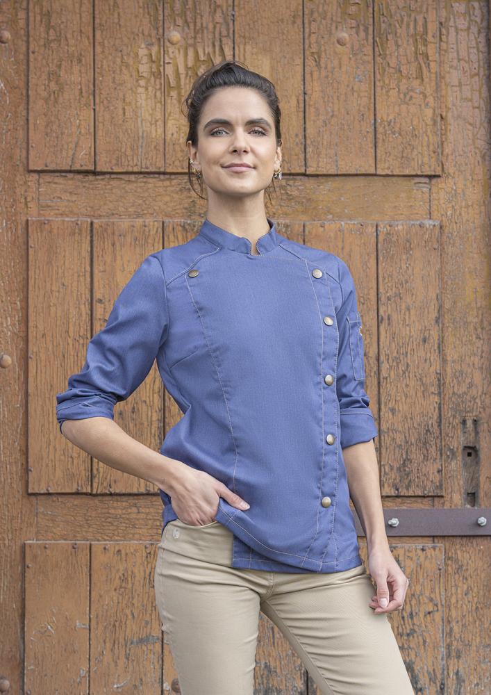 Kochjacke Jeans-Style Women  |  Art. Nr. JF 20