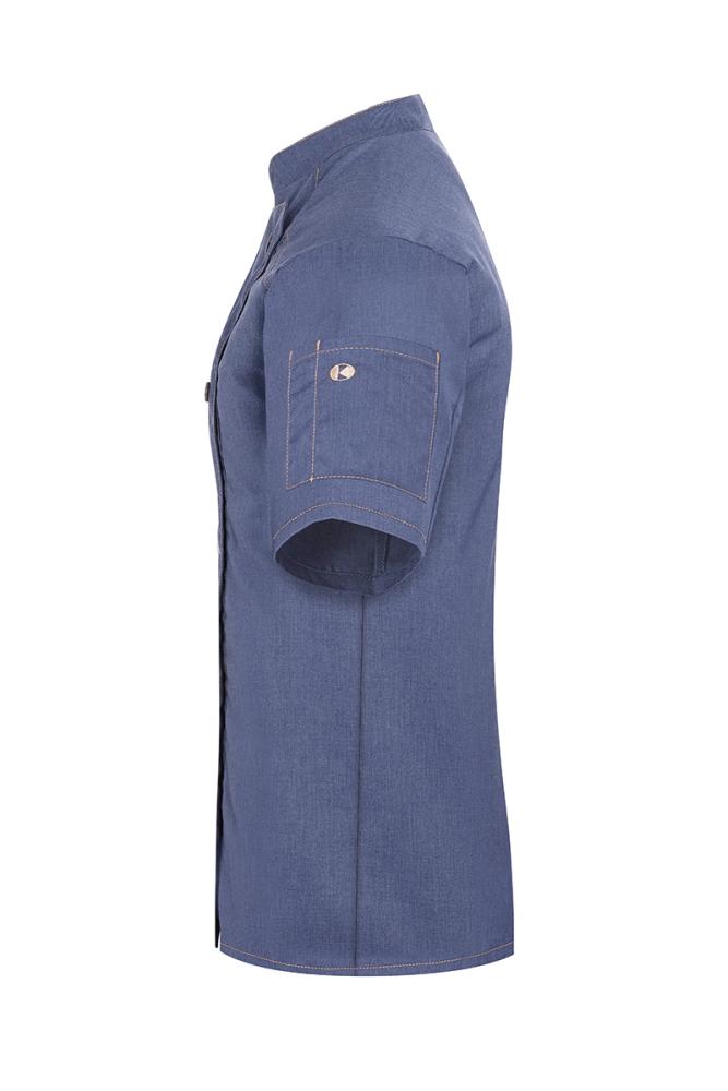Kurzarm Kochjacke Jeans-Style Women  |  Art. Nr. JF 21
