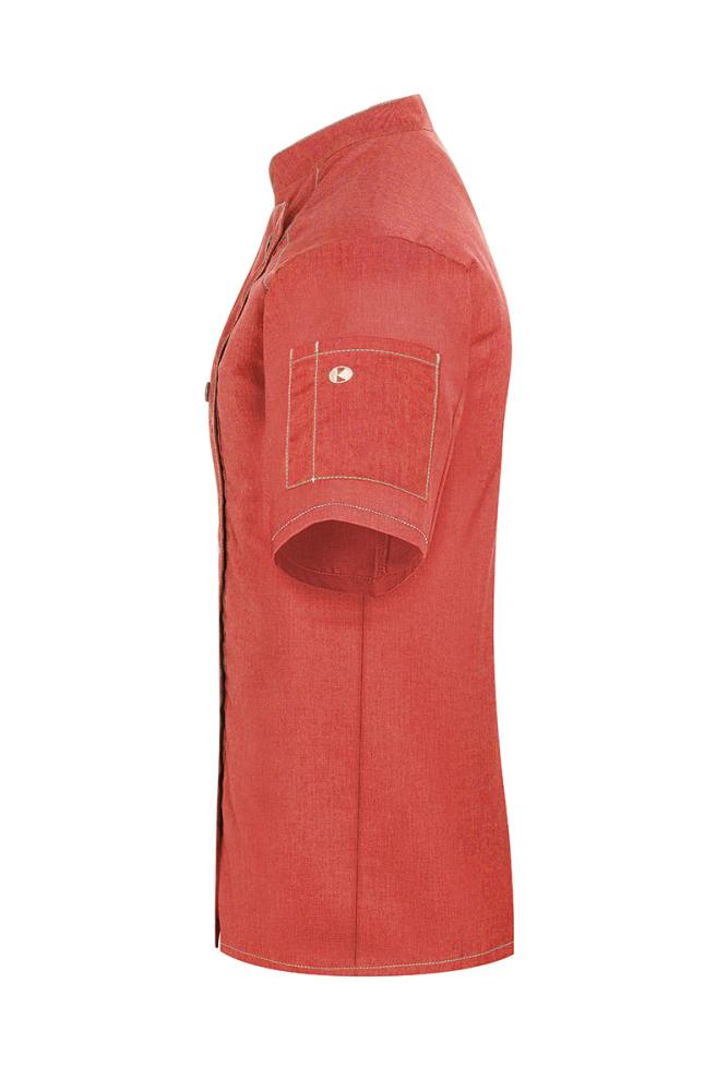 Kurzarm Kochjacke Jeans-Style Women  |  Art. Nr. JF 21