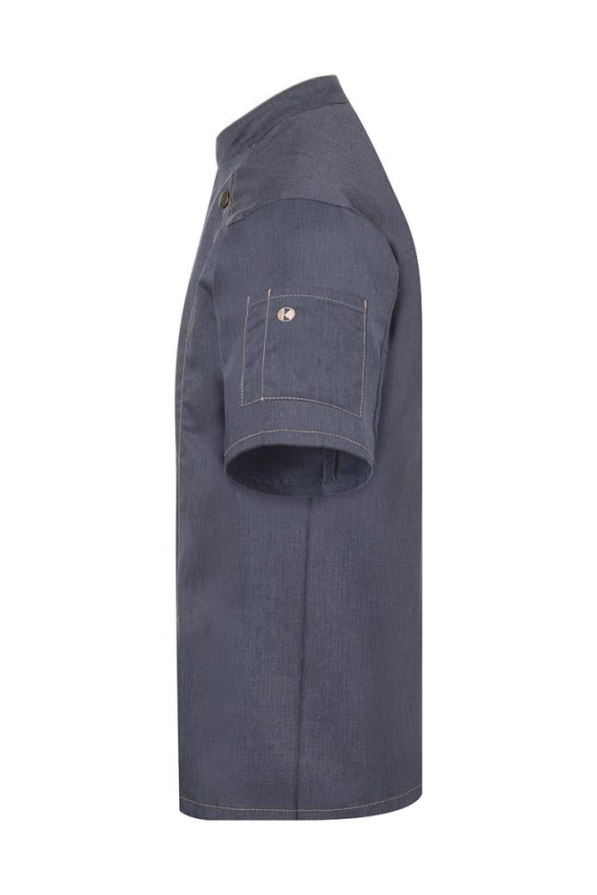 Kurzarm Kochjacke Jeans-Style Men  |  Art. Nr. JM 32