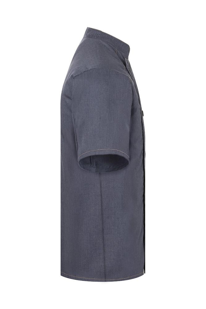 Kurzarm Kochjacke Jeans-Style Men  |  Art. Nr. JM 32
