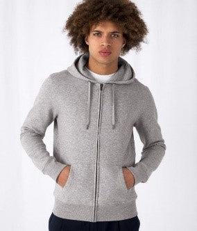 King Herren Kapuzen Sweatjacke