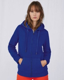Queen Damen Kapuzen Sweatjacke