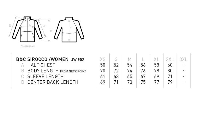 Damen Ungefütterter Windbreaker