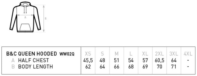 Queen Kapuzen Sweater (Damen)