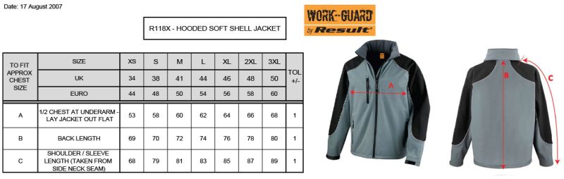 3-Lagen Kapuzen Softshell Jacke "Ice Fell"