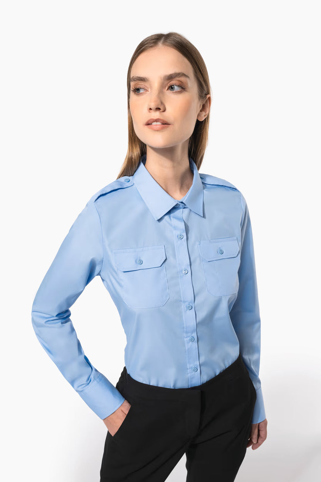 Pilotenhemd Damen  |  Art. Nr. K 505