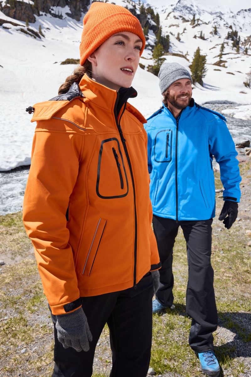 Wasserdichte 3-Lagen Winter Softshell Jacke (Damen)
