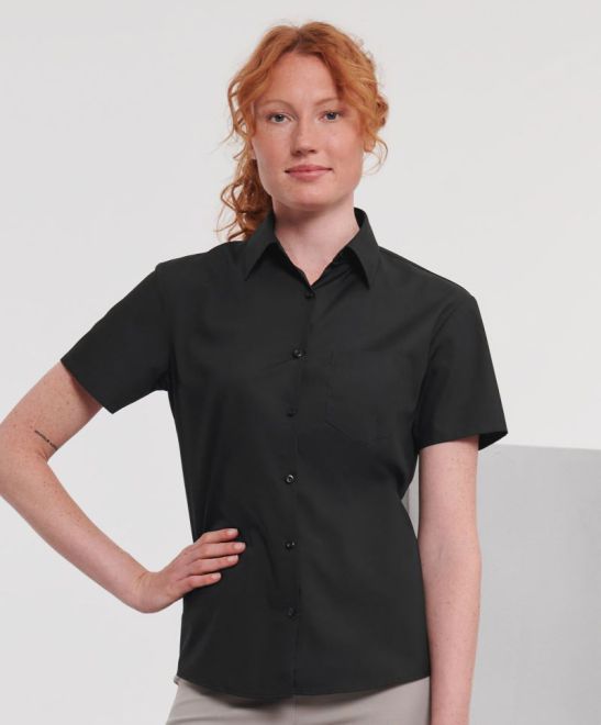 Smarte Kurzarm Bluse  |  Art. Nr. 935 F