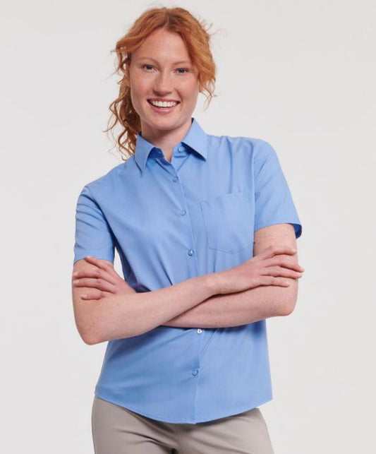 Smarte Kurzarm Bluse  |  Art. Nr. 935 F