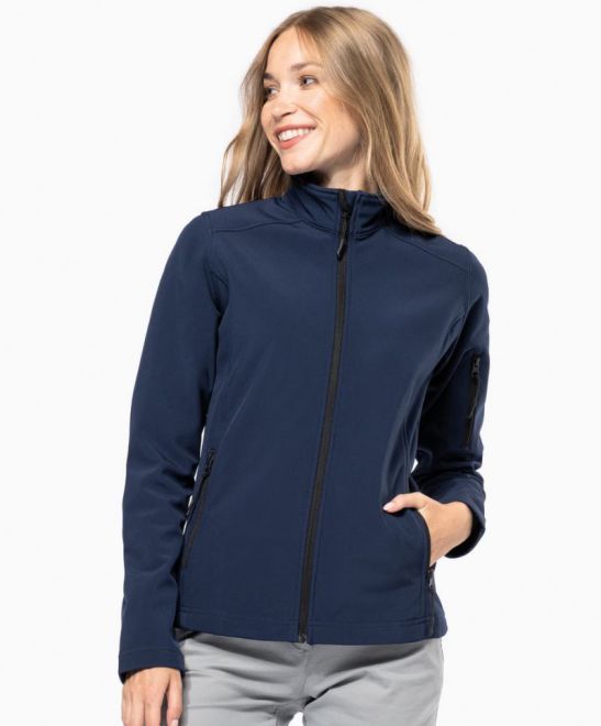Damen 3-Lagen Softshell Jacke