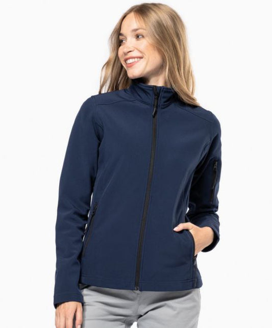 Damen 3-Lagen Softshell Jacke