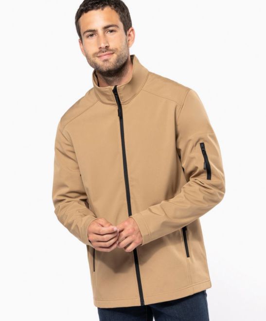 Herren 3-Lagen Softshell Jacke
