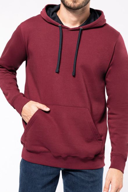 Bicolor Herren Hoody  |  Art Nr. K 446