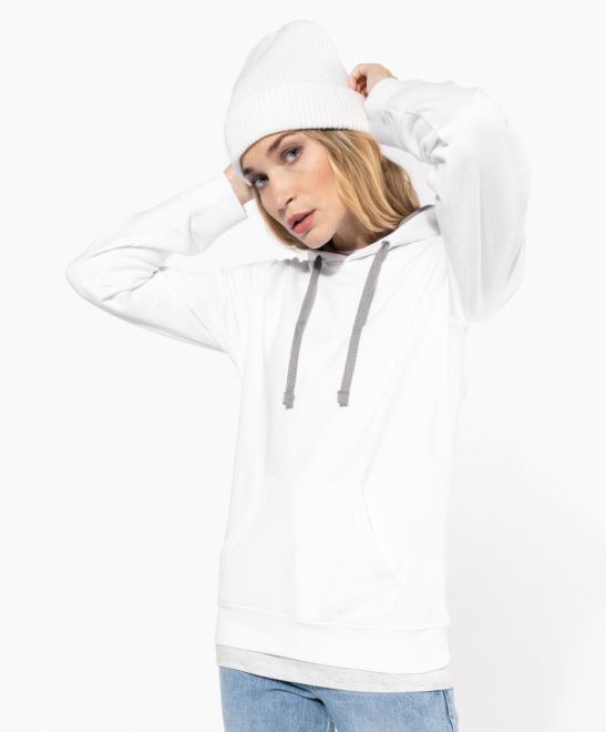 Bicolor Damen Hoody  |  Art Nr. K 465