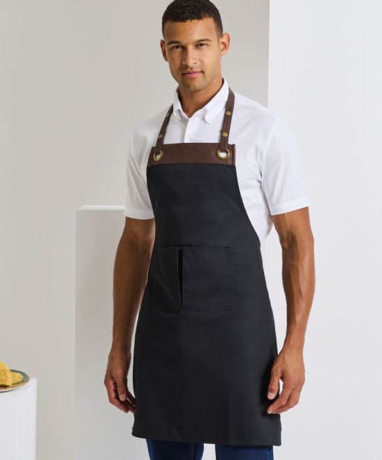 Latzschürze Espresso     |     Art. Nr. PR 123