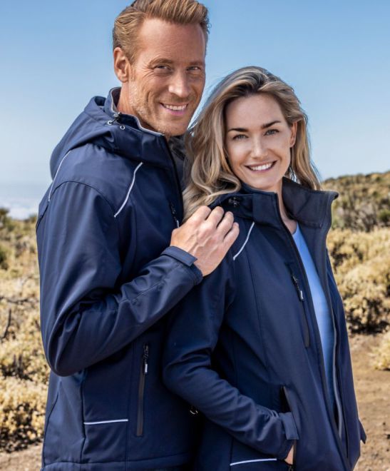 Herren Winter Softshell Jacke