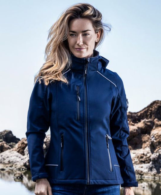 Damen Winter Softshell Jacke