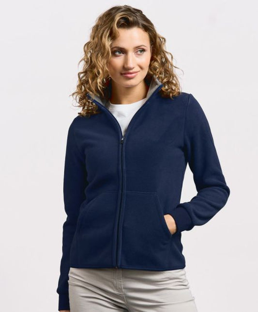 Damen Double Fleece Jacke