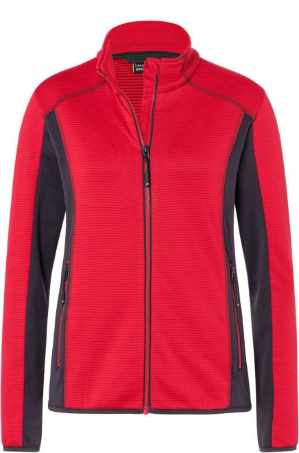 Damen Stretch Fleece Jacke
