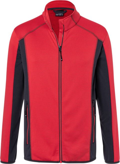 Herren Stretch Fleece Jacke