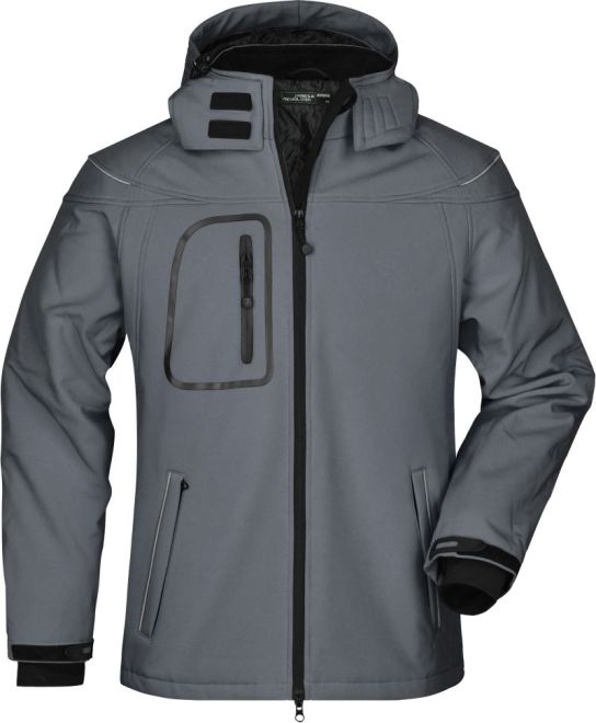 Herren 3-Lagen Winter Softshell Jacke