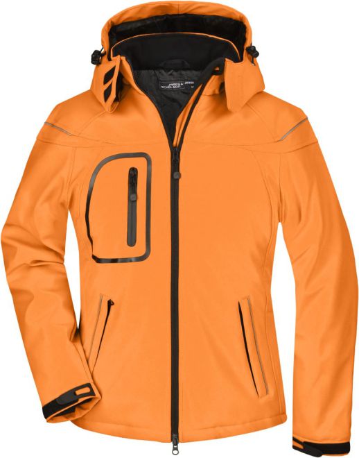 Damen 3-Lagen Winter Softshell Jacke