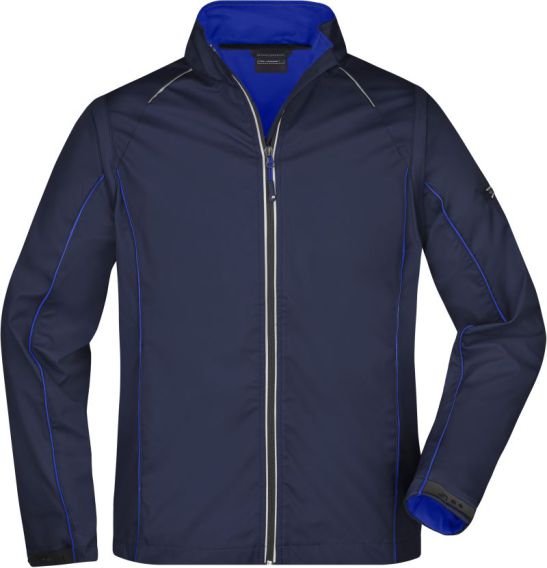 Herren Softshell Jacke mit abnehmbaren Ärmeln