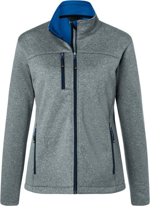 Damen 2-Lagen Melange Softshell Jacke