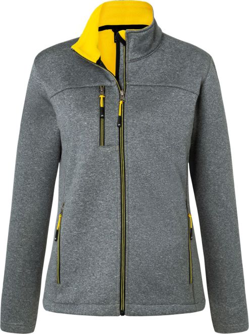 Damen 2-Lagen Melange Softshell Jacke