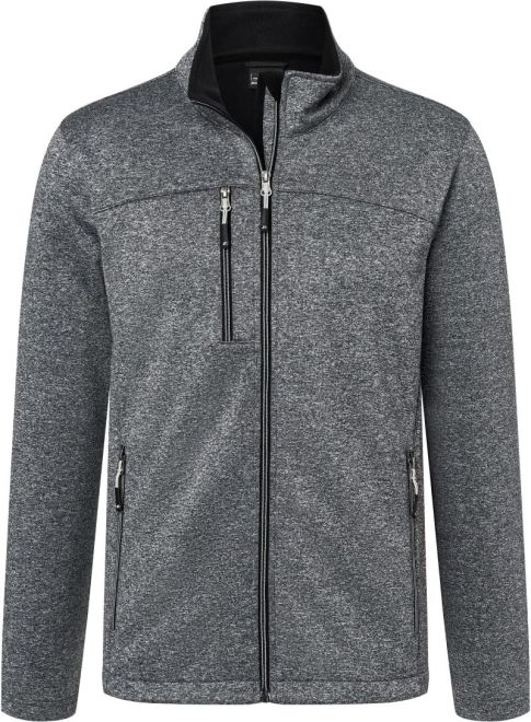 Herren 2-Lagen Melange Softshell Jacke