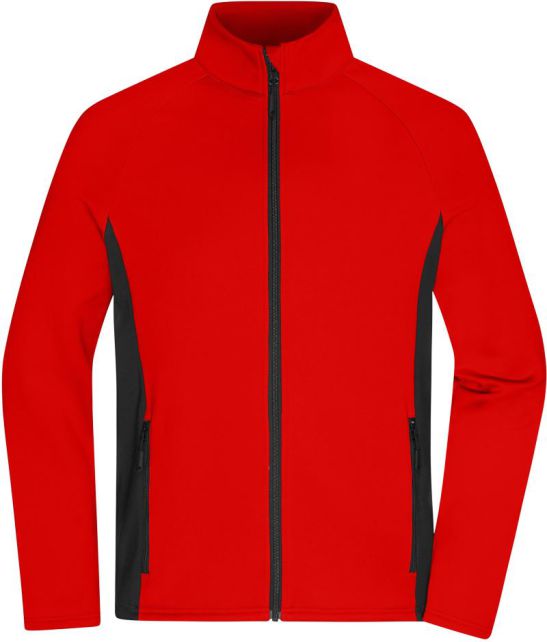 Herren Stretch Fleece Jacke