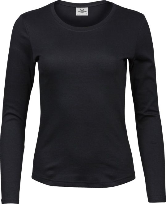 Damen Shirt langarm "Interlock"  |  Art. Nr. TJ 590