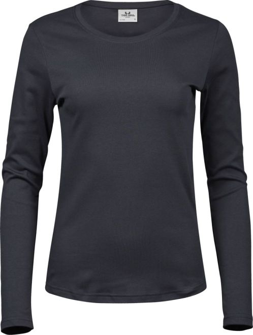 Damen Shirt langarm "Interlock"  |  Art. Nr. TJ 590