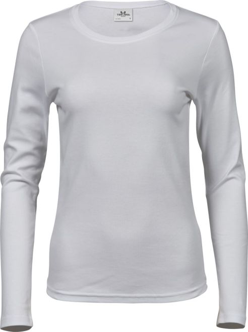 Damen Shirt langarm "Interlock"  |  Art. Nr. TJ 590