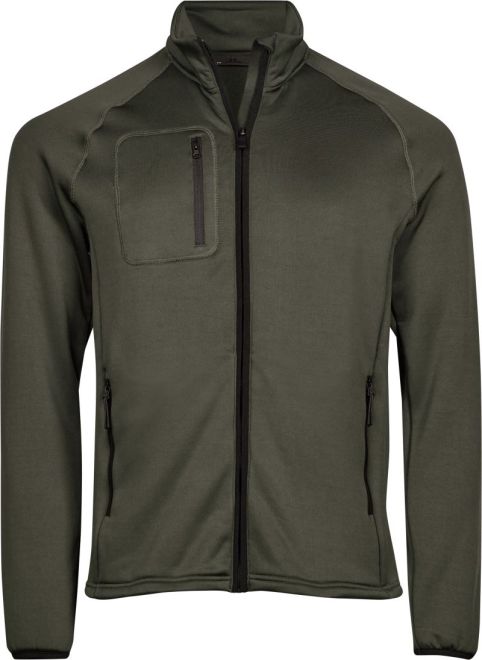 Herren Stretch Fleece Jacke