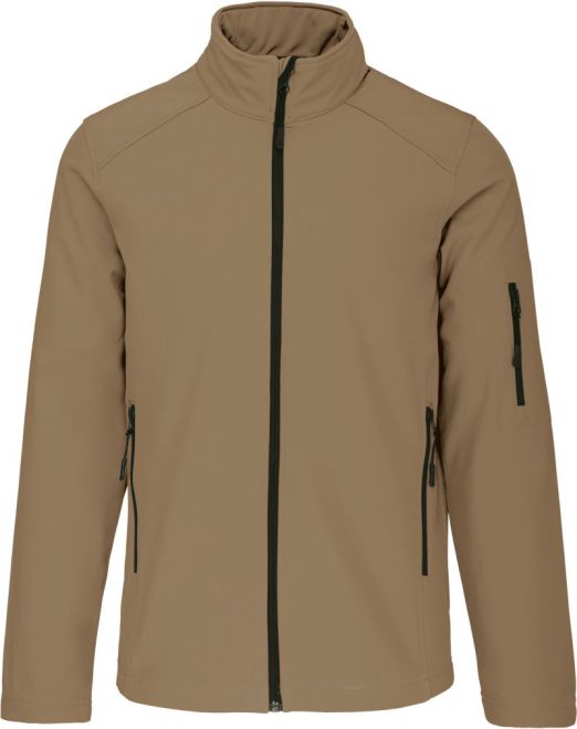 Herren 3-Lagen Softshell Jacke