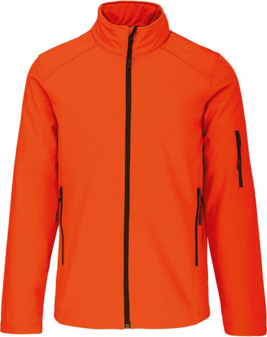 Herren 3-Lagen Softshell Jacke